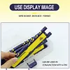 5Pcs Fishing Snelled Hook Holder Reusable Fishing Line Board Fishing Accessories