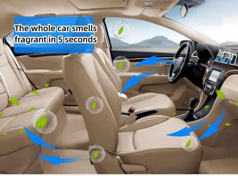 Car air outlet windmill aromatherapy