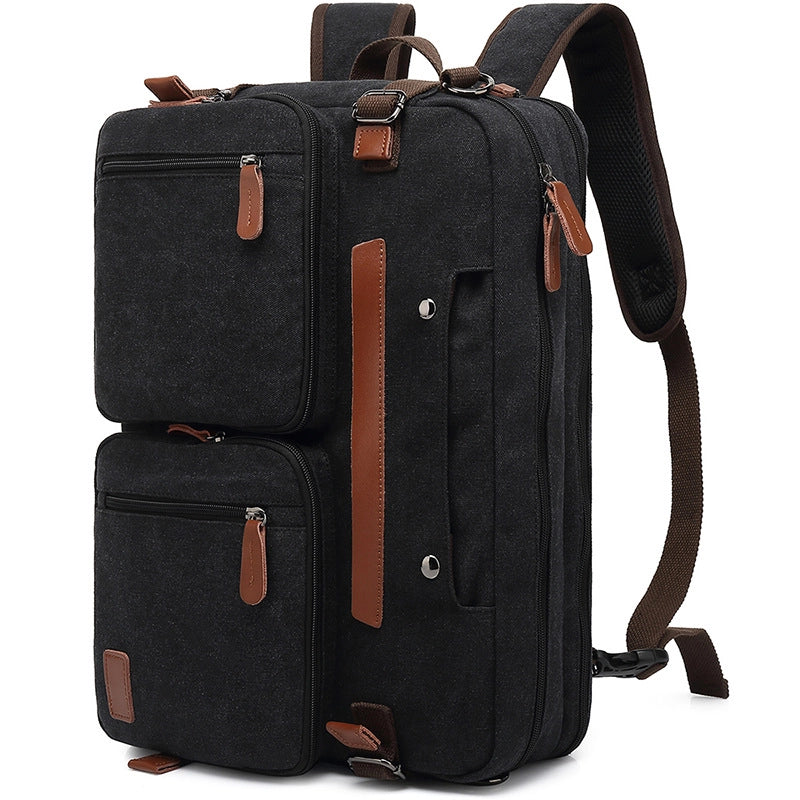 Waterproof Solid Color Casual Daily Shopping Laptop Backpack