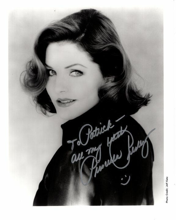 PRISCILLA PRESLEY Autographed Signed Photo Poster paintinggraph - To Patrick