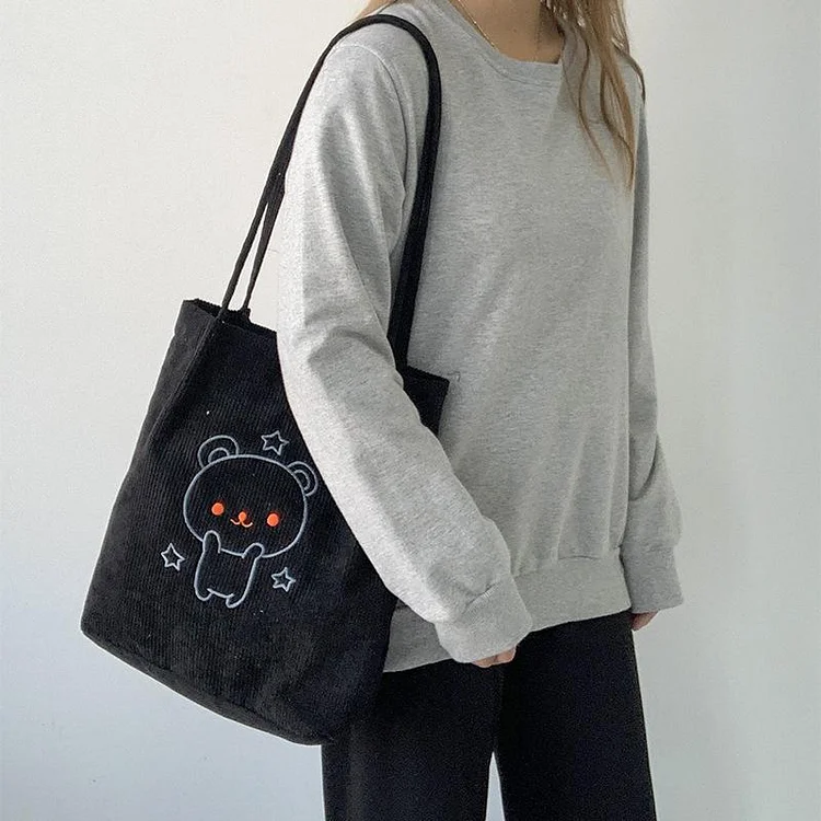 Cute Bear Tote Bag