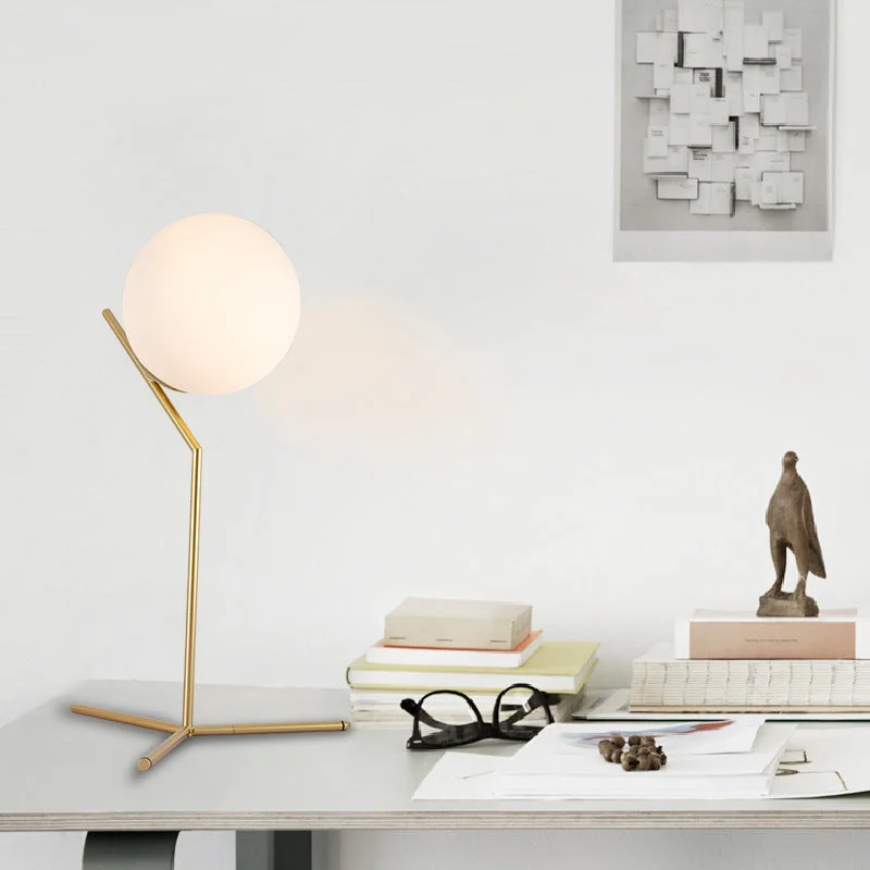 Modern Nordic Gold Table Desk Lamp