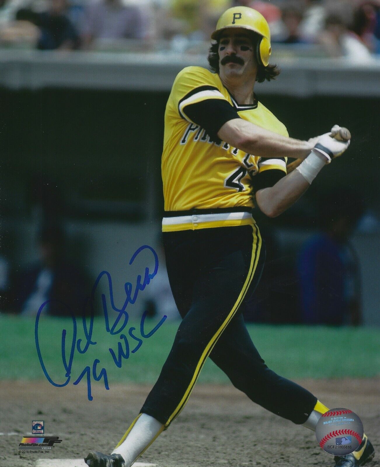 Autographed 8x10 DALE BERRA 79 WSC