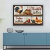 Vintage Poster - Farm Chickens-11CT Stamped Cross Stitch 40*60cm/15.75*23.62in tapestrymarket