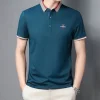 New Business Casual Lapel Embroidered POLO Shirt