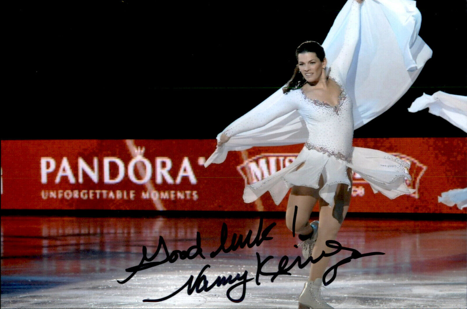 Nancy Kerrigan SIGNED auto 4x6 Photo Poster painting Figure Skating OLYMPIC SILVER MEDALIST #5