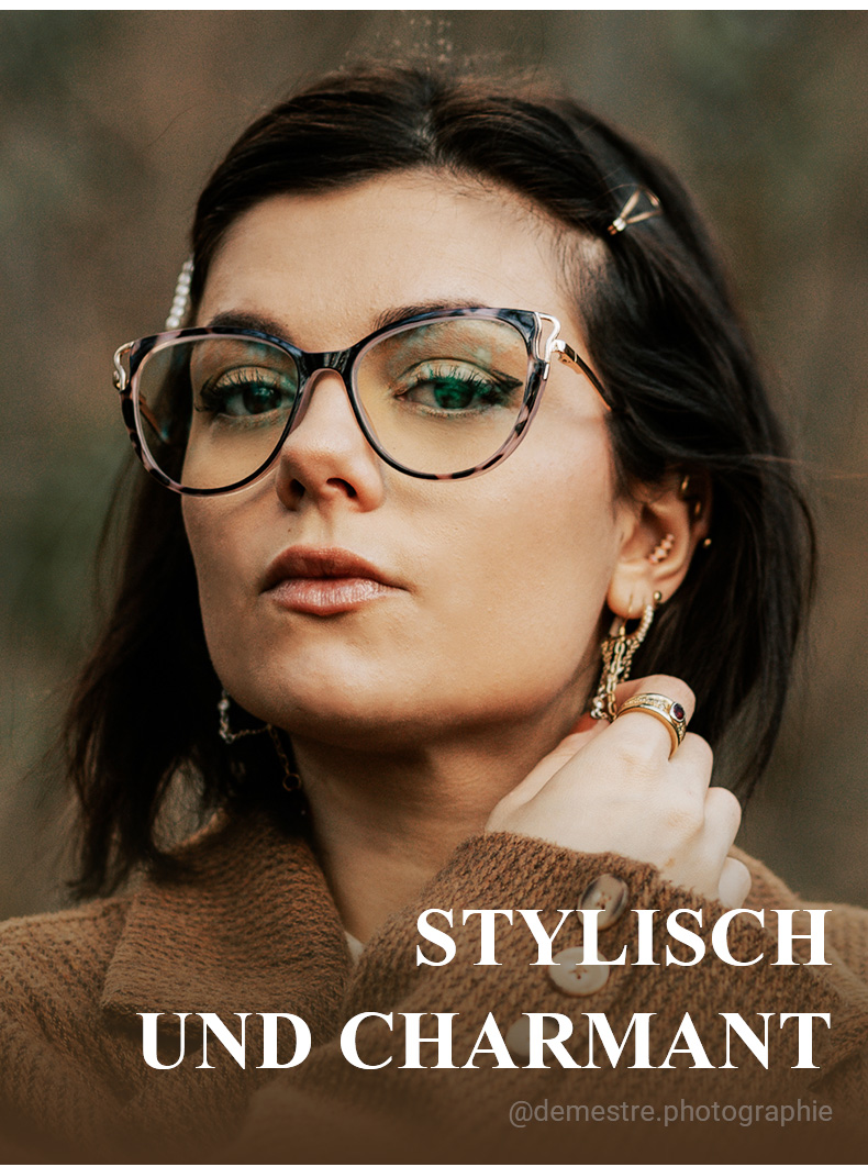 Chapman Braun-Tortoise Cateye Brille