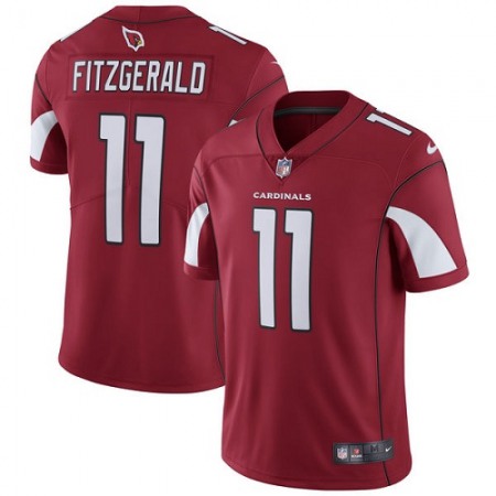 Men's Arizona Cardinals  #11 Larry Fitzgerald Red Vapor Untouchable Limited Stitched NFL Jersey