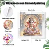 Ganesha - speziell geformtes Diamantgemälde - 30*30cm