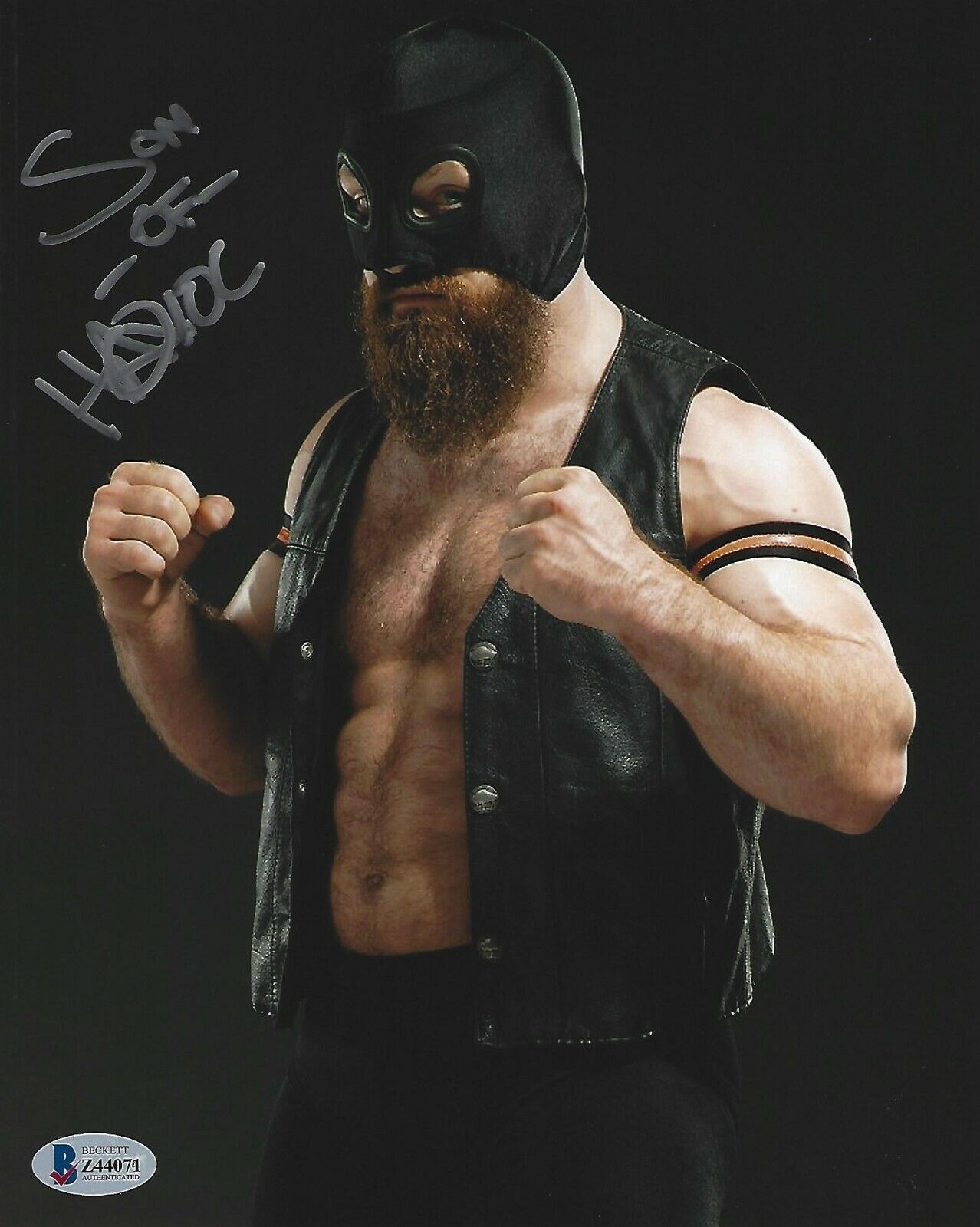 Son of Havoc Signed 8x10 Photo Poster painting BAS COA Lucha Underground AAA Picture Autograph 1