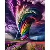 Colorful Clouds-11CT Stamped Cross Stitch 50*60cm tapestrymarket