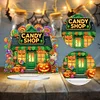 Spukhaus 2d flach halloween druck diy diamant malerei desktop ornamente kit