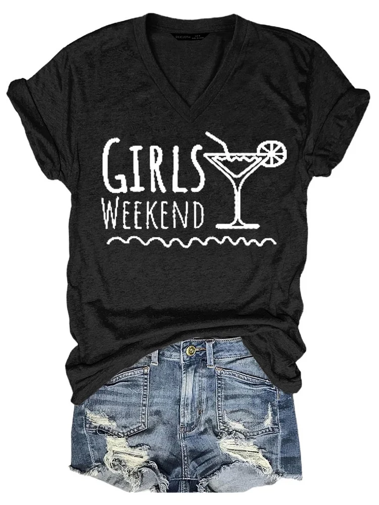 Bestdealfriday Girls Weekend Women's T-Shirt