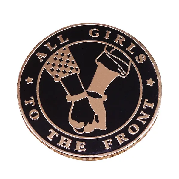 Foto del pin Unión de Hermanas Valientes