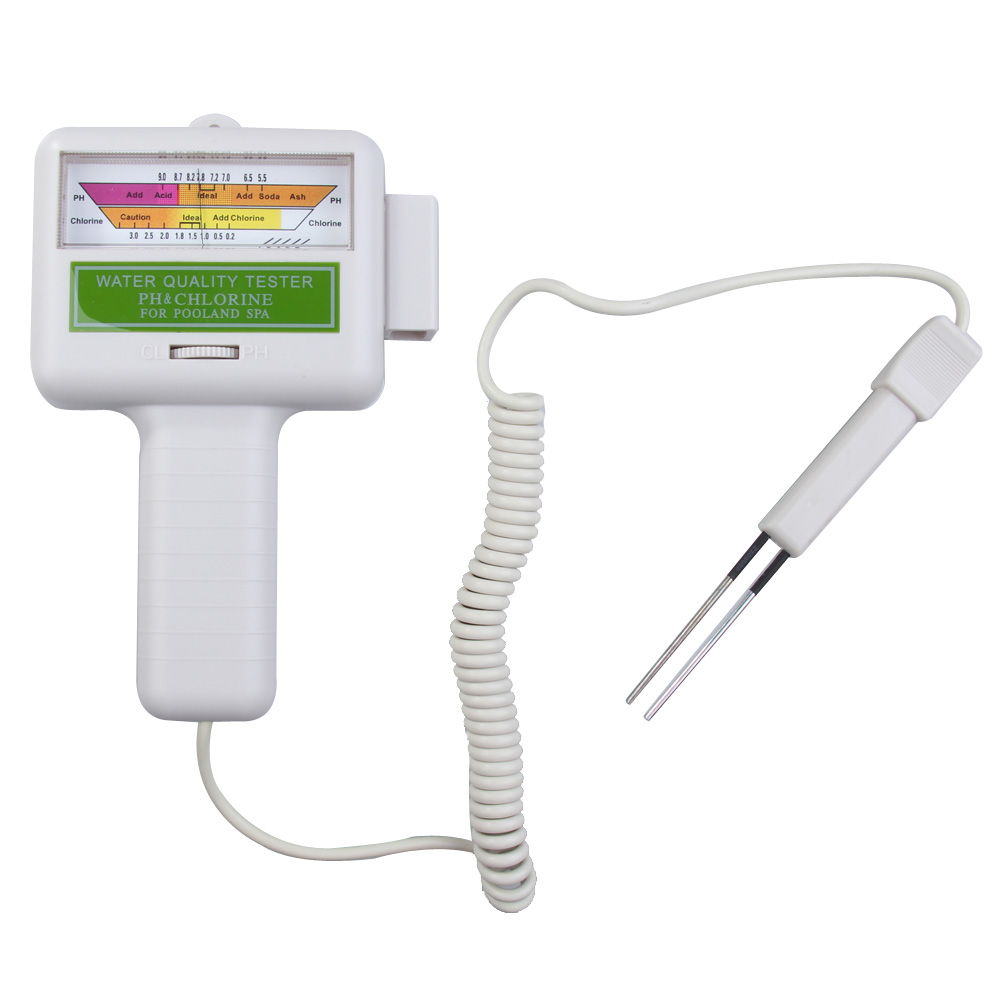 

Swimming Pool Spa PH CL2 Chlorine Level Meter Water Quality Tester Monitor, 501 Original