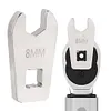 8mm Bike Disc Brake Cable Wrench Opening Head Steel Wrench for 1/4 Head Wrench