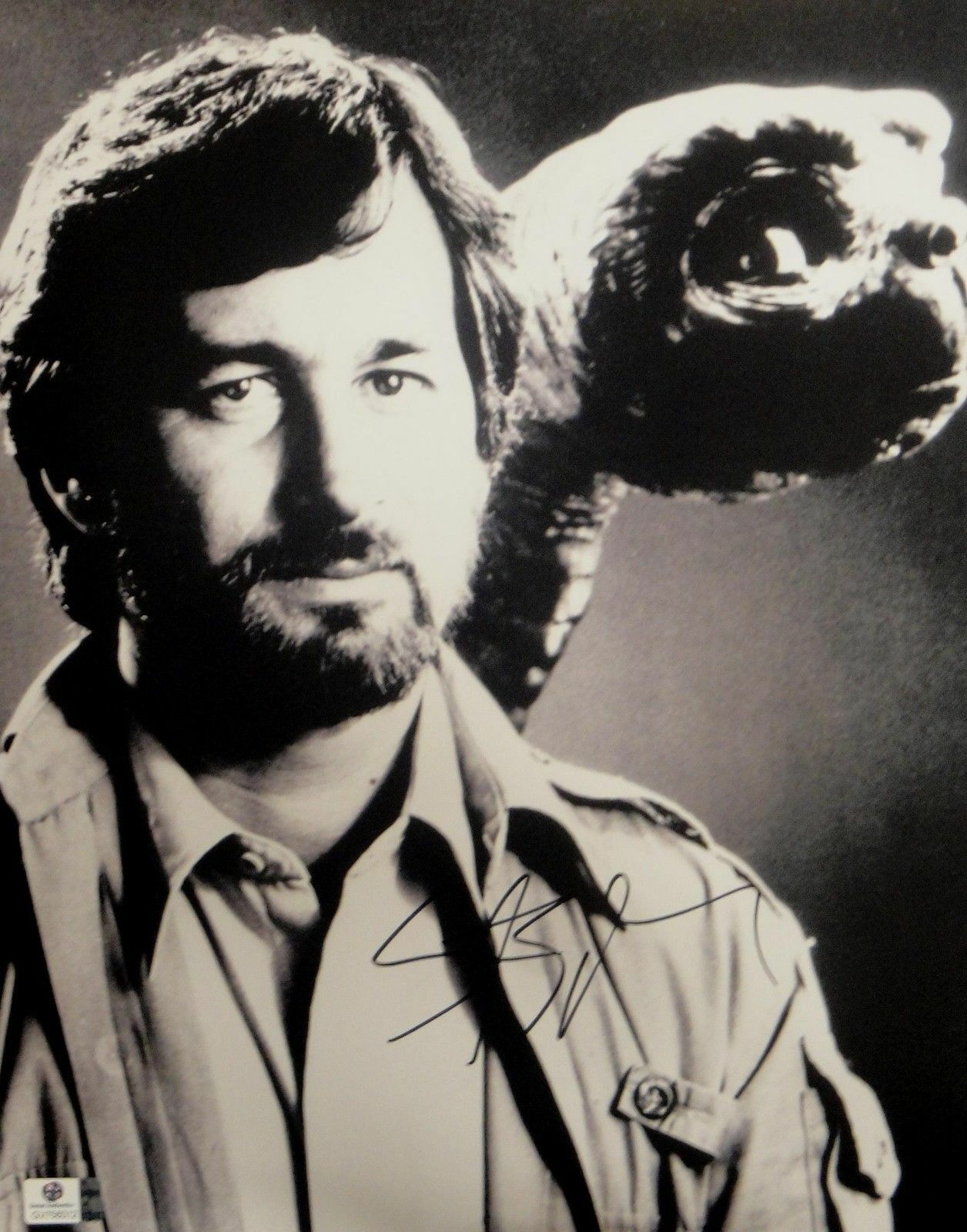 Steven Spielberg Hand Signed Autographed 11x14 Photo Poster painting ET Director B/W JSA U16348