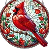 (US Only)Cardinal 2D Flat DIY Diamond Painting Set Diamond Art Pendant Home Wall Decor