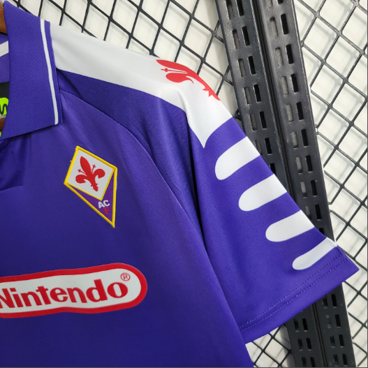 Retro 98-99 Florence Fiorentina Home Thai Version Football Shirt