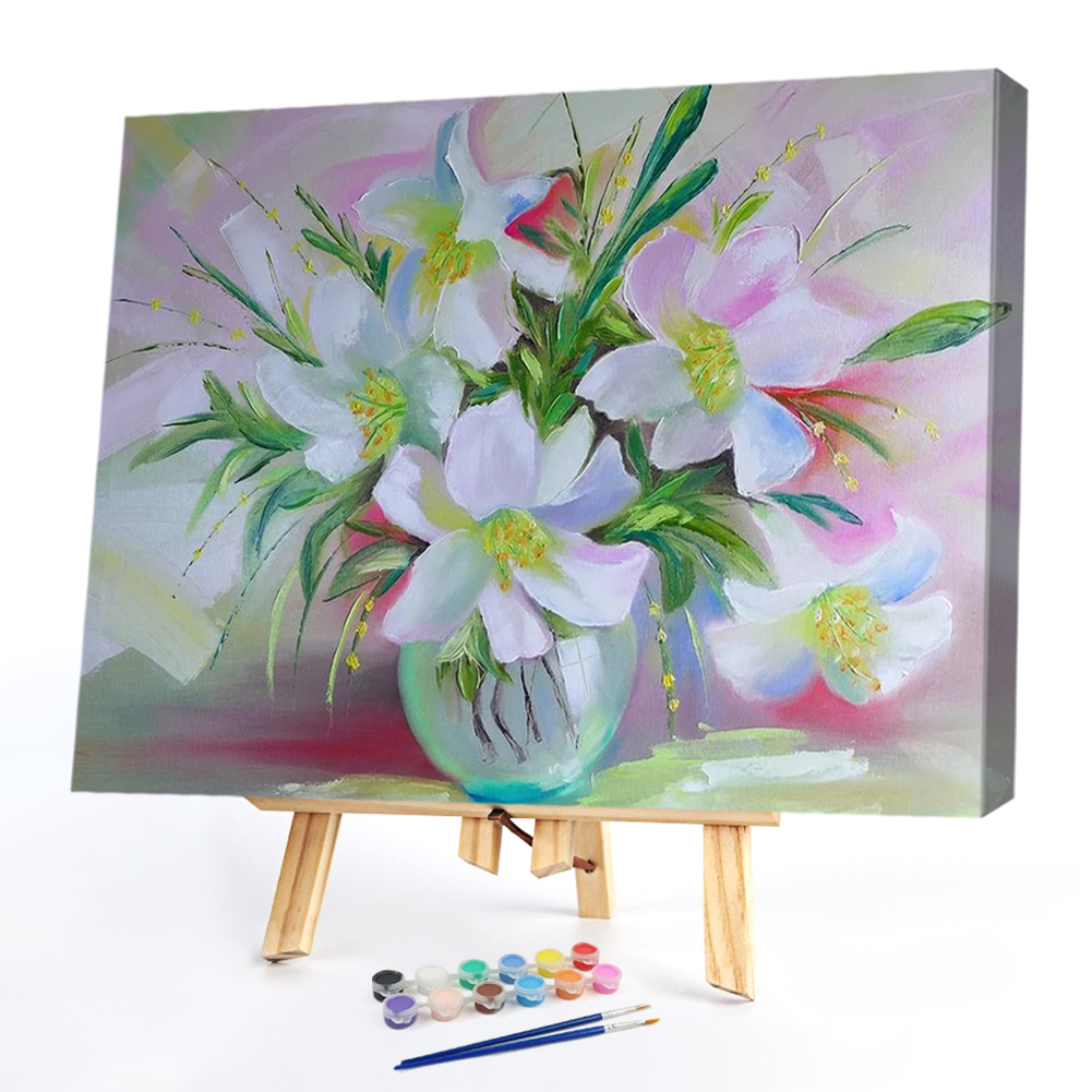 

40*30CM - Paint By Numbers - Flower Cluster Plant, 501 Original