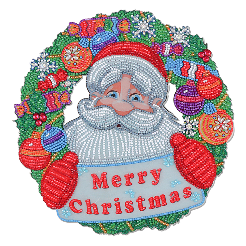

Christmas Wreath - 5D DIY Craft Pendant - 30*30CM, 501 Original