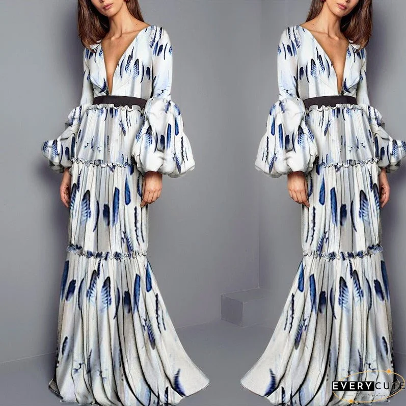 Sexy Deep V Slim Dress Dress