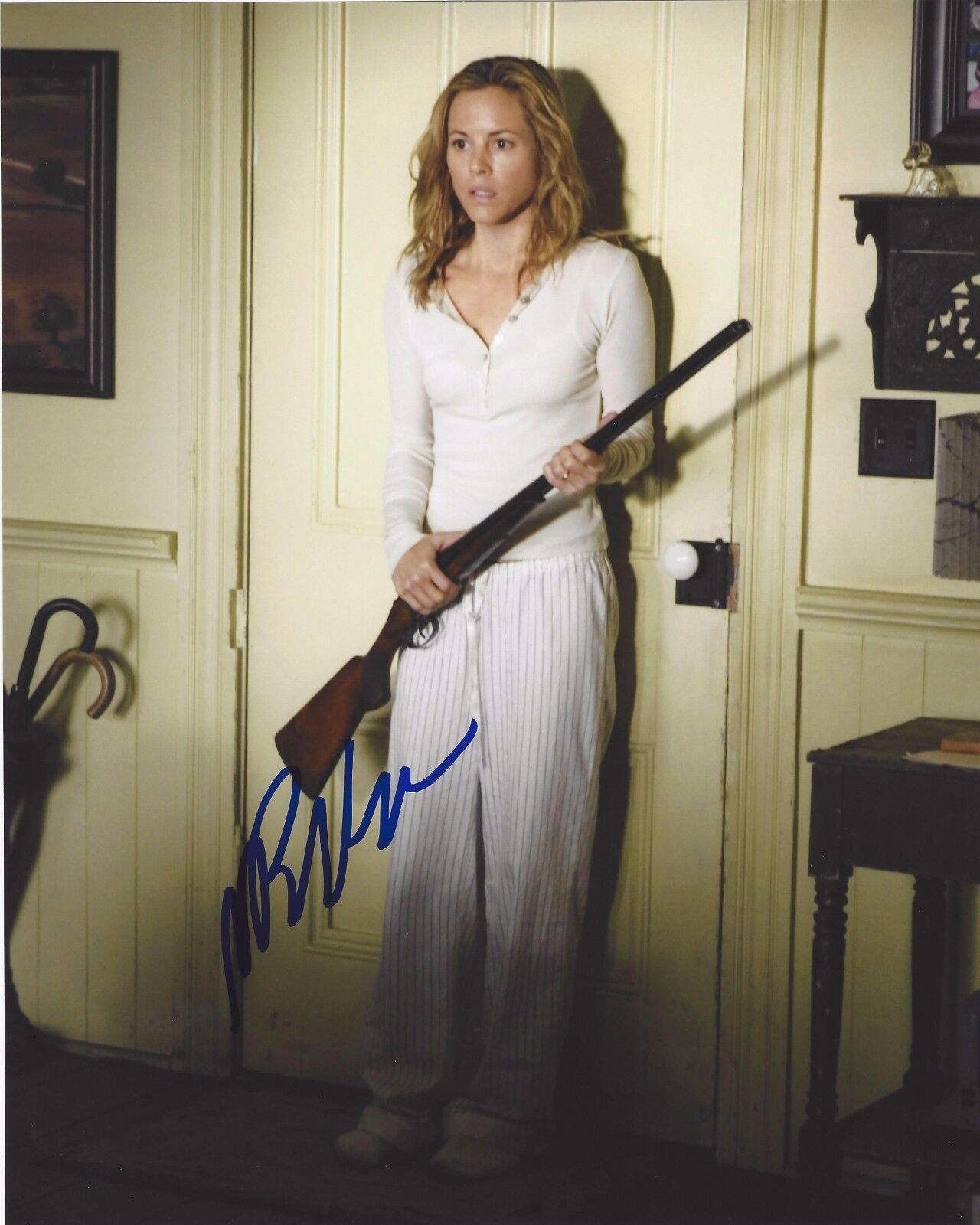 ACTRESS MARIA BELLO SIGNED PRISONERS 8X10 INCH Photo Poster painting W/COA HISTORY OF VIOLENCE