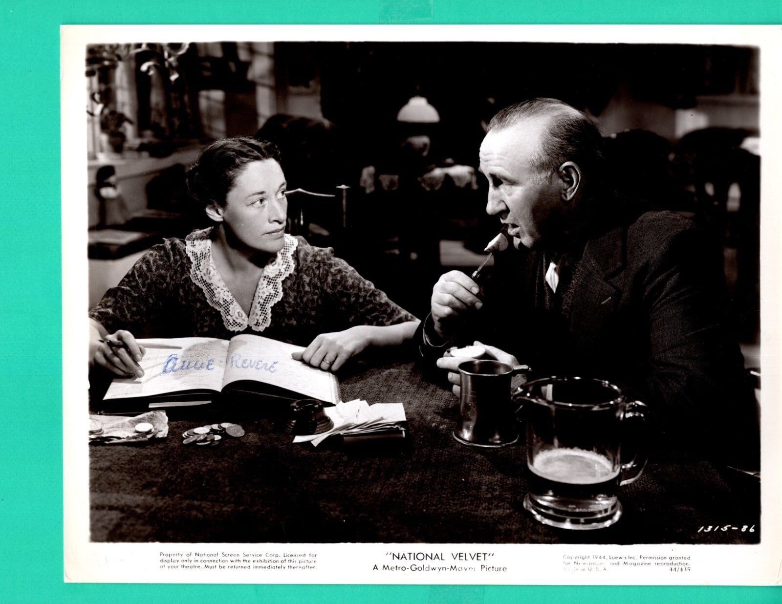 Anne Revere Actress National Velvet Movie Hand Signed Autograph 8x10 Photo Poster painting