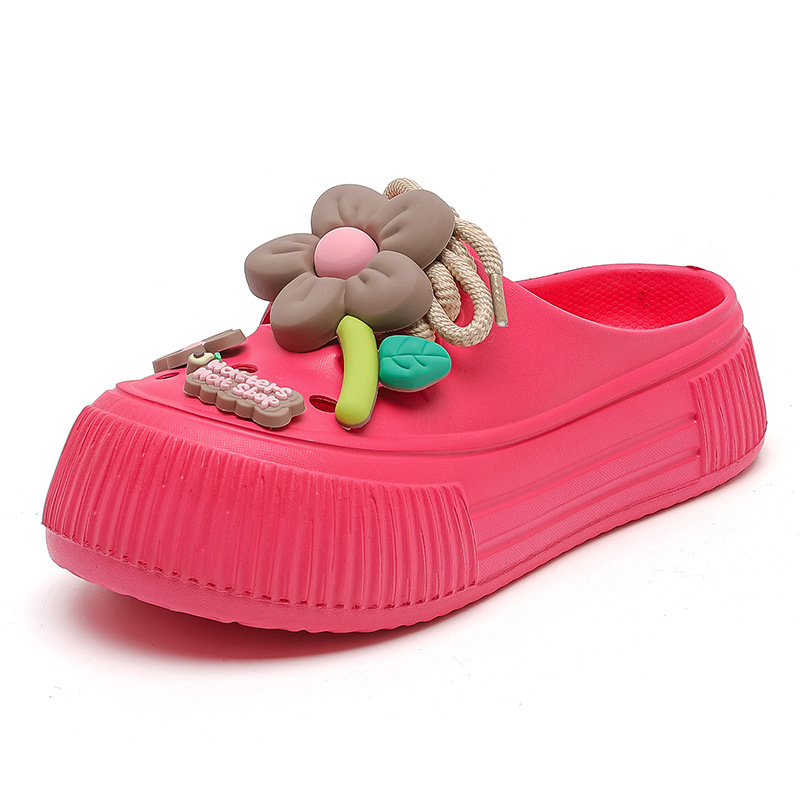 💖2025 49% desconto🌈Chinelos femininos, sola respirável, decoração floral🌴