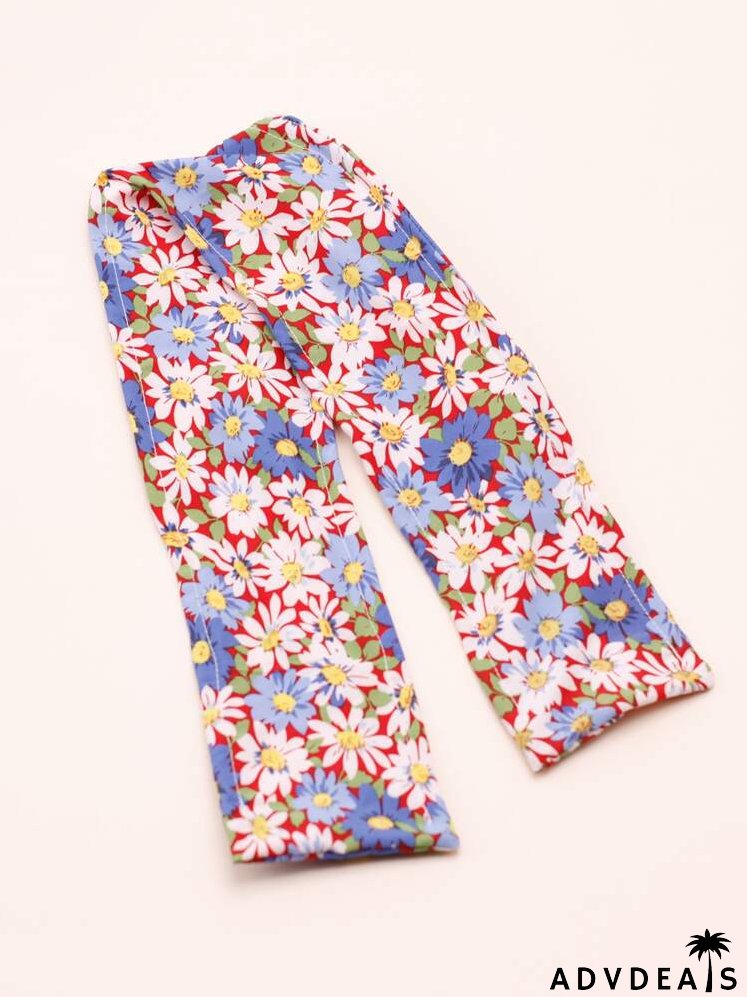 Floral Print Hair Band