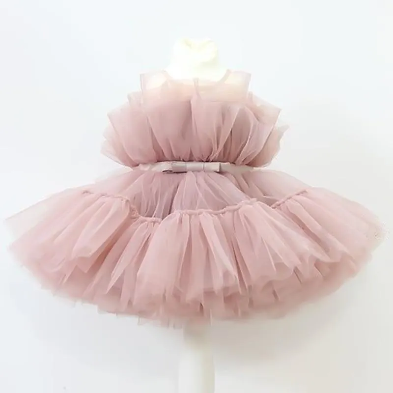 Newborn Dress For Girls Kids Wedding Party Dresses For Baby Girls 1st Birthday Princess Dress Bridesmaids Infant Bebe Vestidos