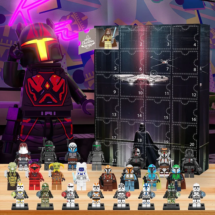 Star Wars Advent Calendar -- The One With 24 Little Doors