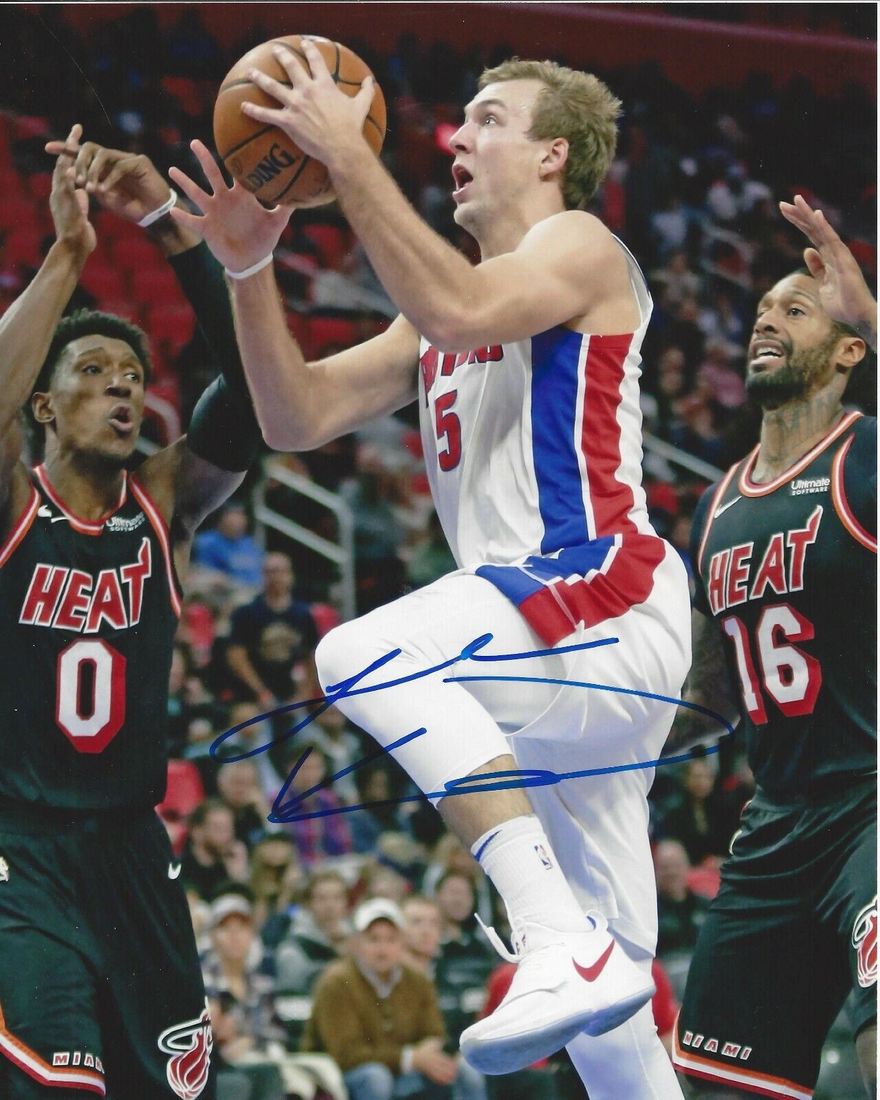 Luke Kennard Autographed 8x10 Detroit PistonsB231