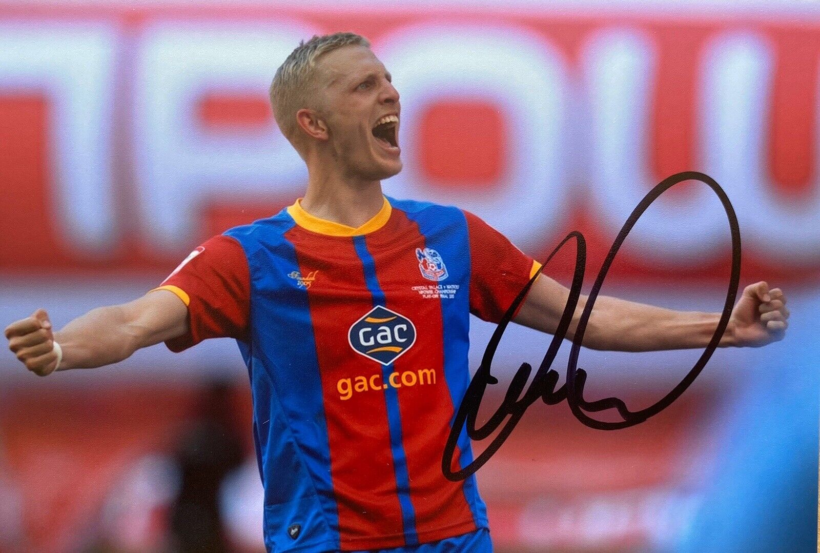 Dean Moxey Genuine Hand Signed 6X4 Photo Poster painting - Crystal Palace 4