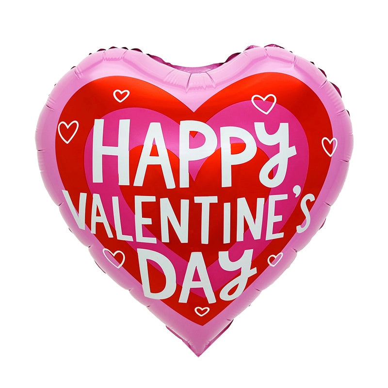 Vacation Minimalist Heart Shape Aluminum Film Travel Daily Balloons