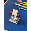 Metal alloy calendar, manual mechanical flip desk calendar, Bauhaus style home desktop decoration perpetual calendar ornaments