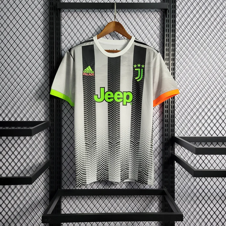 2019/2020 Retro Juventus Joint Edition Black and White Stripes Soccer Jersey 1:1 Thai Quality
