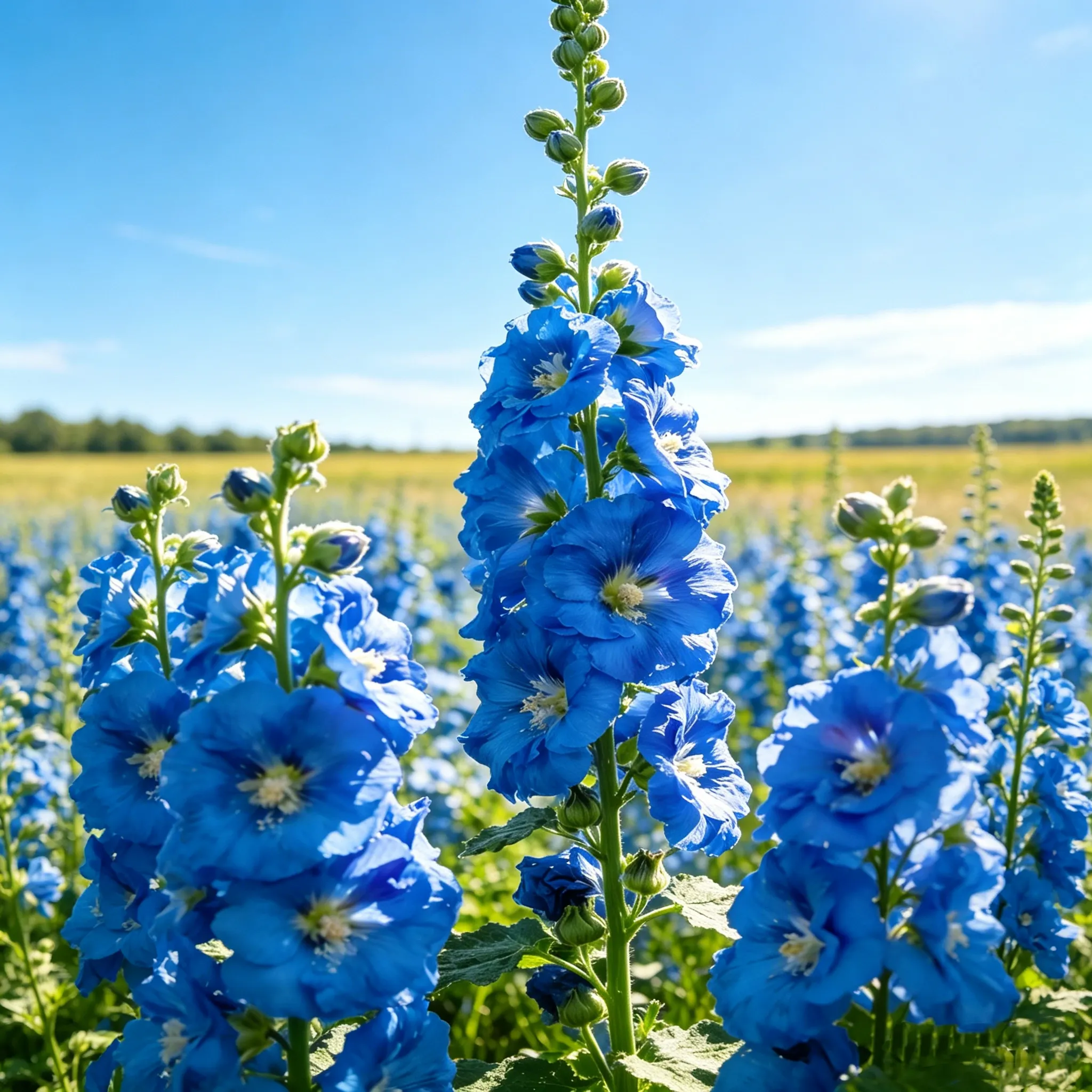 🌺Double Fragrant Hollyhock Seeds