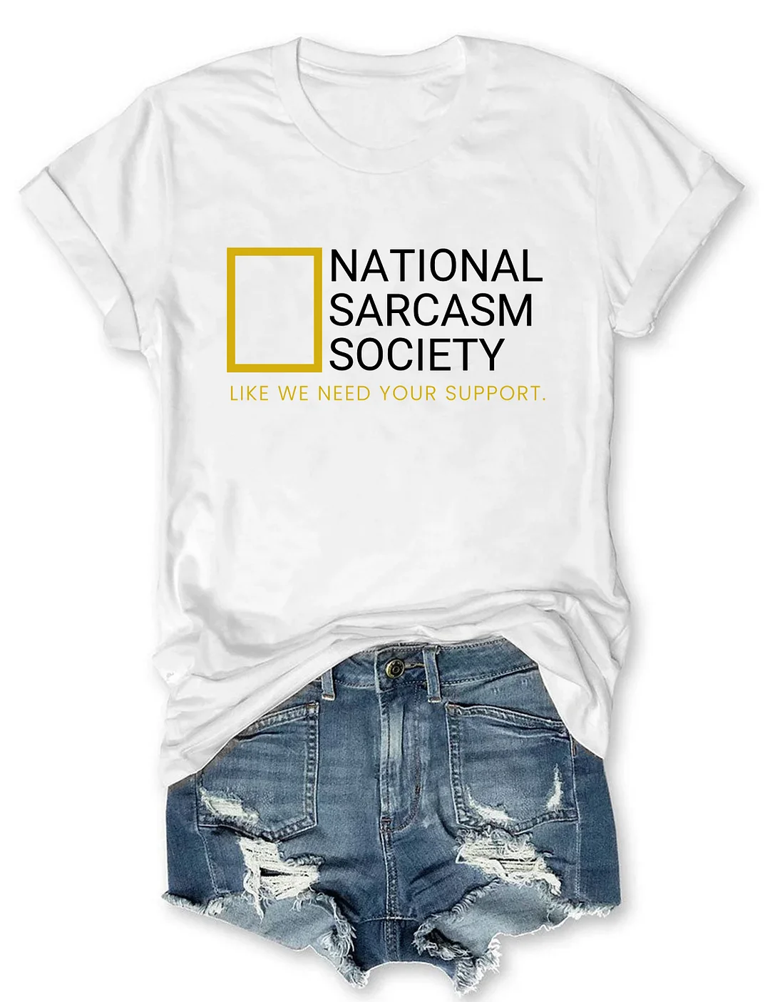 National Sarcasm Society Premium T-shirt