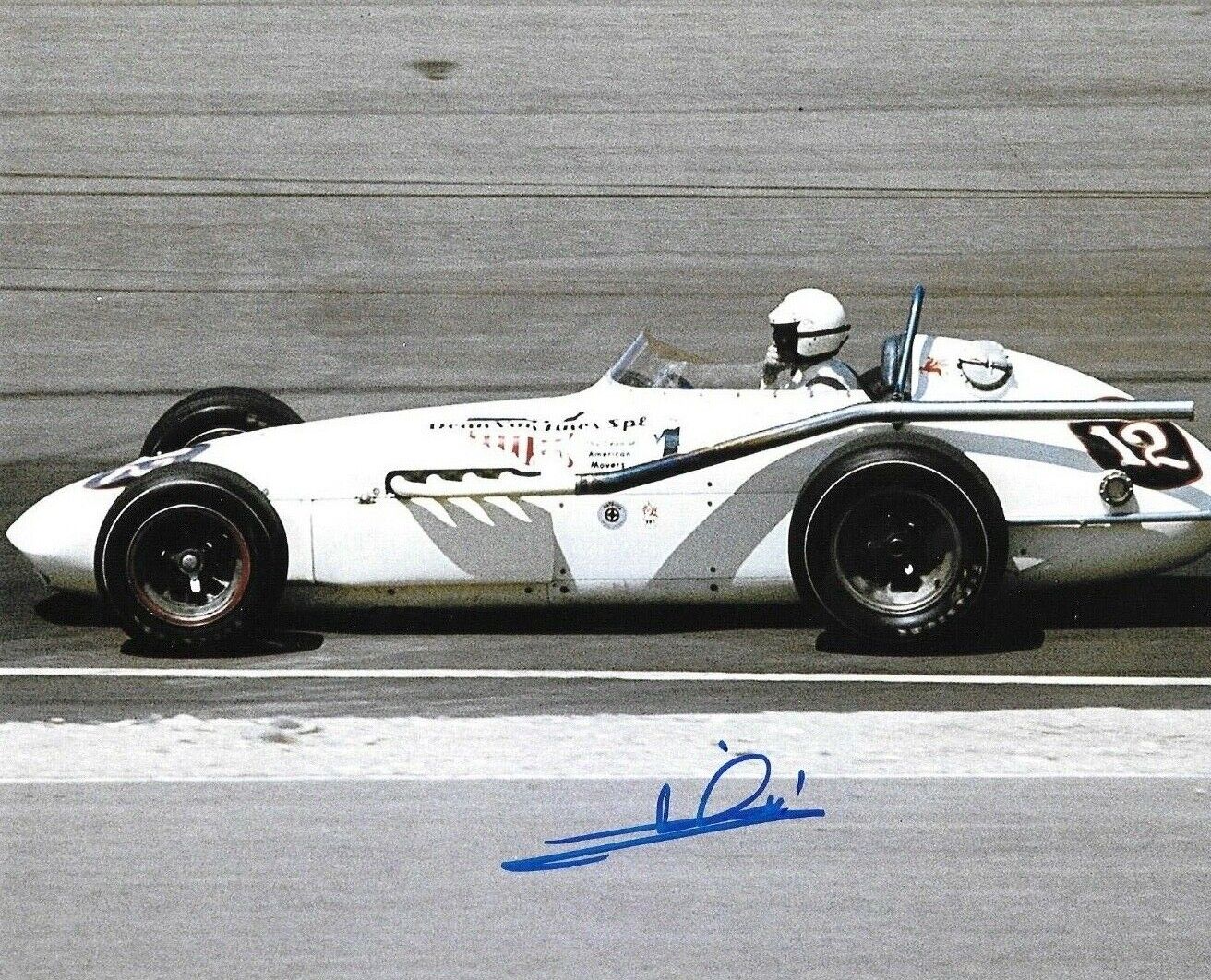 * MARIO ANDRETTI * signed 8x10 Photo Poster painting * NASCAR * FORMULA ONE * INDYCAR * COA * 8