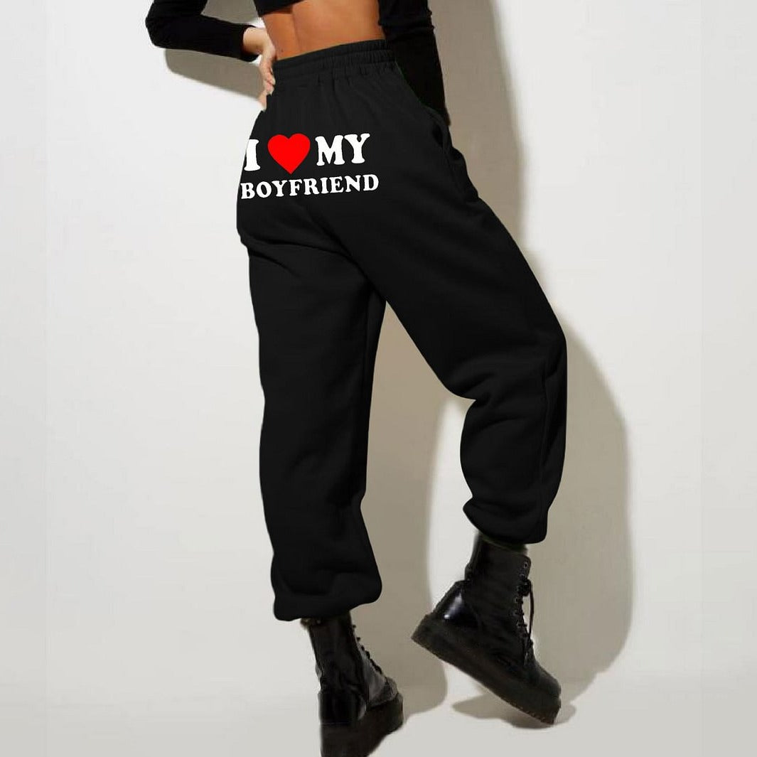 Loveyoufancy 50% OFF🔥I Love My Boyfriend Sweatpants