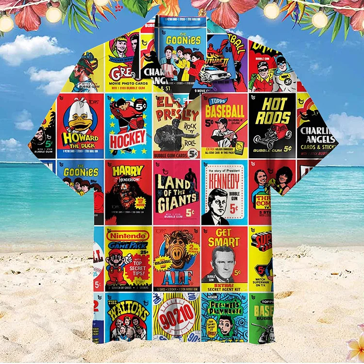 Topps 80th Anniversary Cards | Unisex Hawaiian Shirt