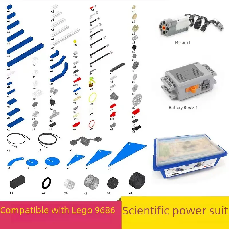 Blocks Science Set Teaching aids 9686 for scientific and educational institutions, small ...
