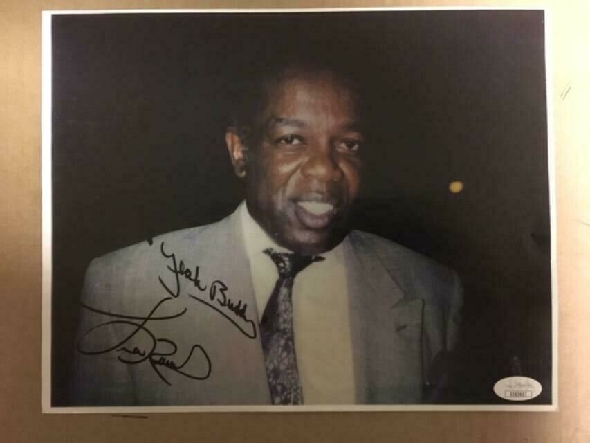 Lou Rawls Singer Boldly Signed 8 1/2 x 11 Stunning Photo Poster painting with JSA Cert.