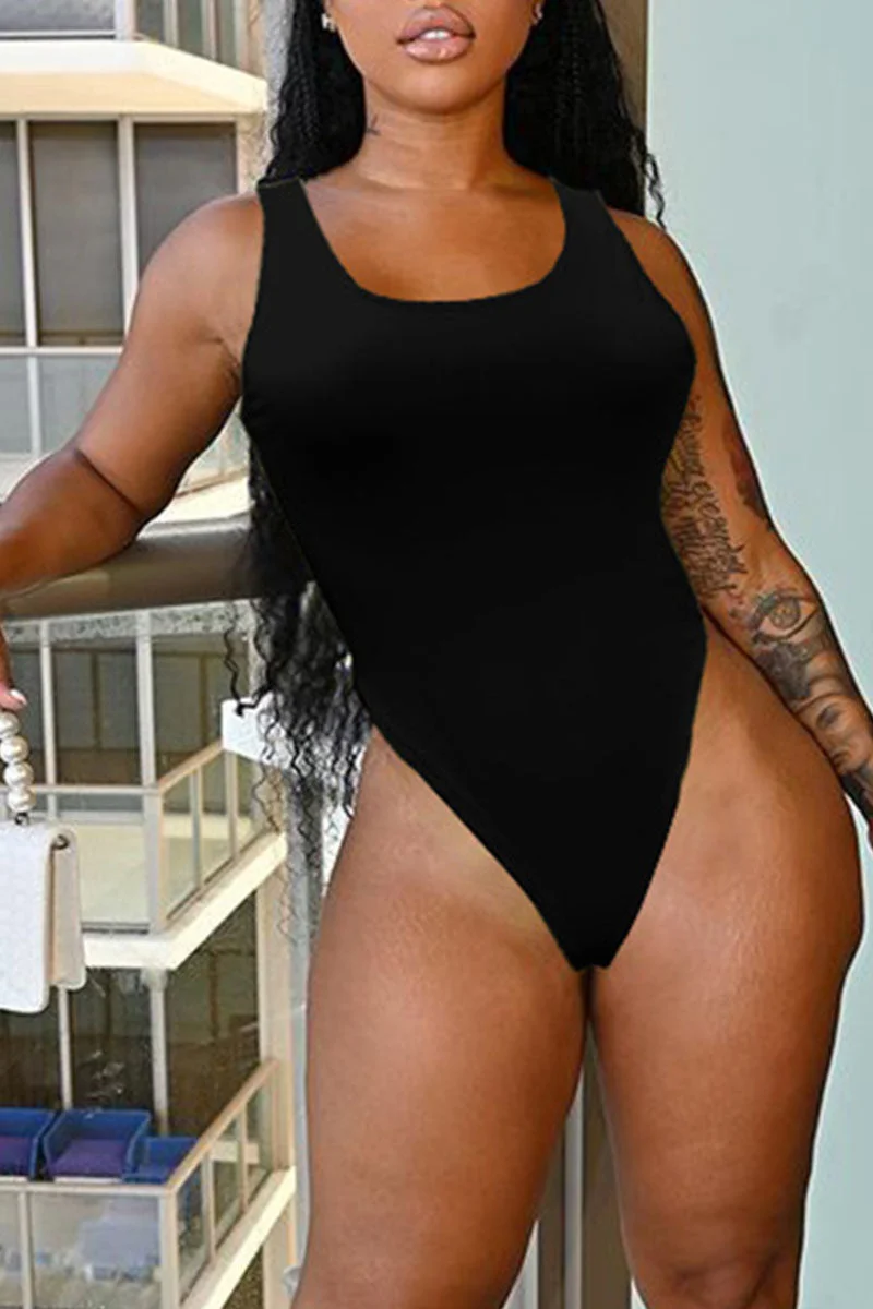 Sexy Solid Split Joint Swimwears