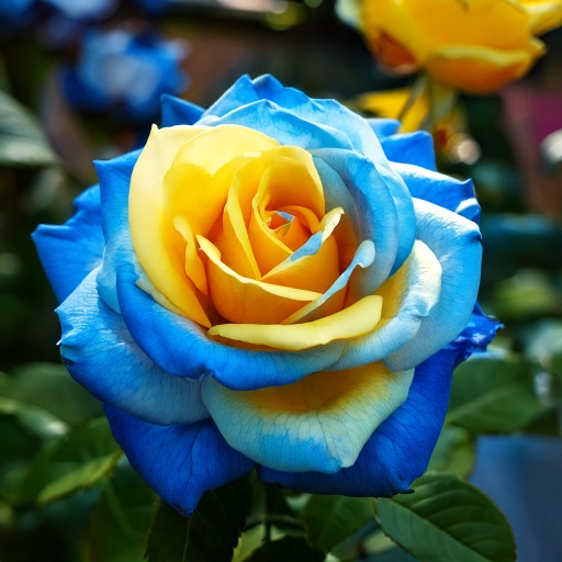 Blue & Yellow Enchantress Rose Seeds