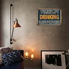Drinking - Metal Tin Signs(8*12Inch/12*16Inch) - Bar