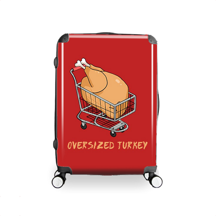 Bought An Oversized Turkey, Thanksgiving Hardside Luggage