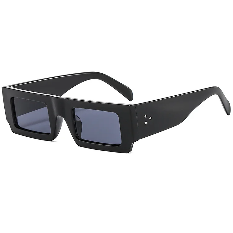 New Fashion SquareSunglasses  Trendy Unique Simple Sunglasses Men's and Women's Ins Sunglasses