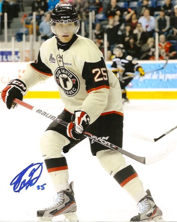 Quebec Remparts Mikhail Grigorenko Autographed Signed 8x10 Photo Poster painting COA